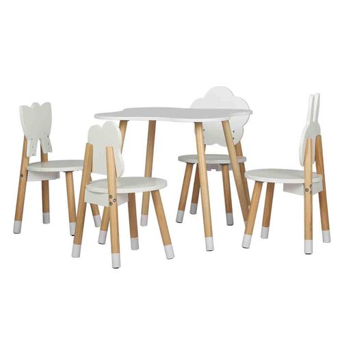 Emilie 5PCS Kids Table and Chairs Set