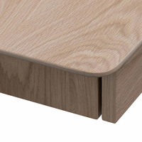 Sierra 1.2m Wooden Office Desk - Natural