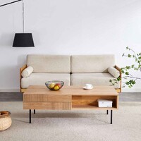 Palma 1.2m Wooden Coffee Table