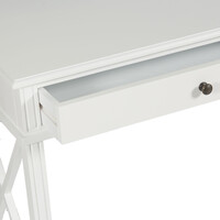 Manto Timber Desk, White