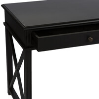 Manto Timber Desk, Black