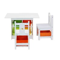 Eden 3PCS Kids Table and Chairs Set