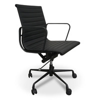 Volt Low Back Office Chair - Full Black