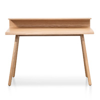 Elma Wooden Home Office Desk - Natural