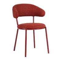 Set of 2 Oneal Dining Chairs, Plum