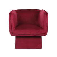 Donna Swivel Occasional Chair, Wine