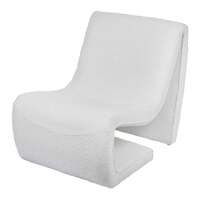 Avery Occasional Chair, Off White Boucle