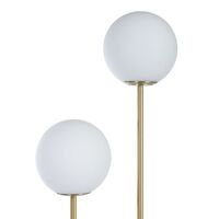 Tivoli Floor Lamp White & Gold