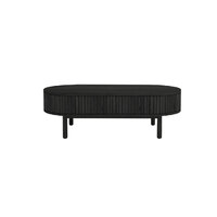 Matilda 1.2m Coffee Table - Full Black