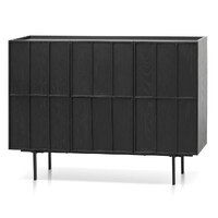 Adele 1.2m Buffets Unit - Full Black