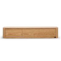 Derry Extendable TV Entertainment Unit - Natural Oak