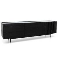 Macy Wooden TV Entertainment Unit - Black