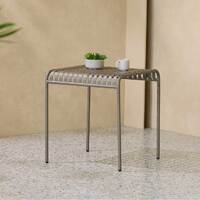 Pesco Outdoor Dining Table, Cappuccino