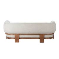 Cailen 2 Seater Rubberwood Sofa