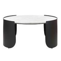 Otto Marble Coffee Table, Black