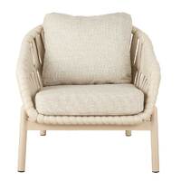 Elwood Outdoor Chair, Cream