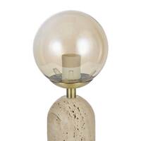 Soloman Travertine Table Lamp