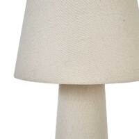 Carrington Linen Floor Lamp, Natural