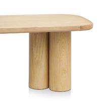 Colonna 2.4m Elm Dining Table - Natural