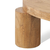 Leo 95cm Coffee Table - Natural