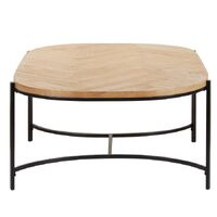 Perry Coffee Table, Natural & Black