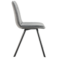 Set of 2 Robels Upholstered Dining Chairs, Grey