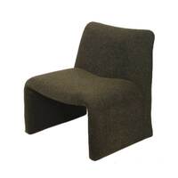 Kole Boucle Fabric Accent Chair, Forest