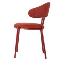 Set of 2 Oneal Dining Chairs, Plum