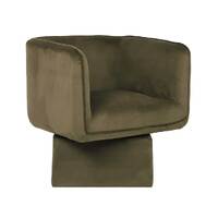 Donna Swivel Occasional Chair, Moss