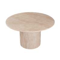 Chase Travertine Dining Table