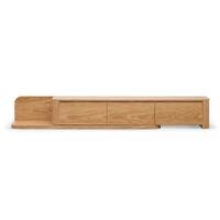 Derry Extendable TV Entertainment Unit - Natural Oak