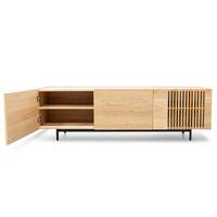 Macy Wooden TV Entertainment Unit - Natural