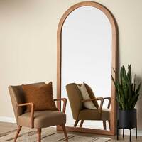 James Floor Mirror Walnut