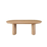 Barwell Dining Table, Natural