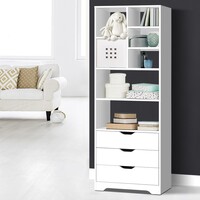 The Block Display Drawer Shelf - White