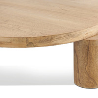 Leo 95cm Coffee Table - Natural