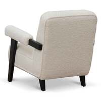 Den Armchair - Ivory White Sherpa