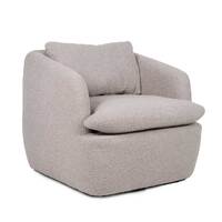 Parker Swivel Accent Chair, Cappuccino