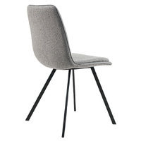 Set of 2 Robels Upholstered Dining Chairs, Grey