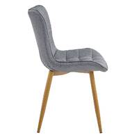 Set of 4 Sleigh Dining Chairs, Ash