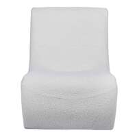 Avery Occasional Chair, Off White Boucle