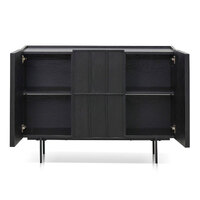 Adele 1.2m Buffets Unit - Full Black