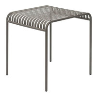 Pesco Outdoor Dining Table, Cappuccino