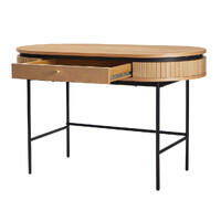 Nola 1.2m Wooden Study Desk - Natural