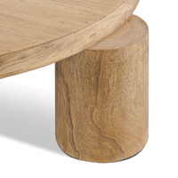 Leo 95cm Coffee Table - Natural