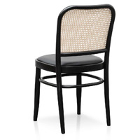 Set of 2 Bentwood Dining Chair, Black