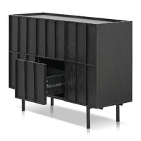 Adele 1.2m Buffets Unit - Full Black