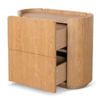 Henry Bedside Table - Natural Oak