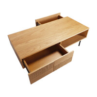 Palma 1.2m Wooden Coffee Table