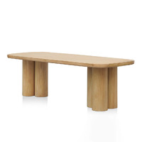 Colonna 2.4m Elm Dining Table - Natural